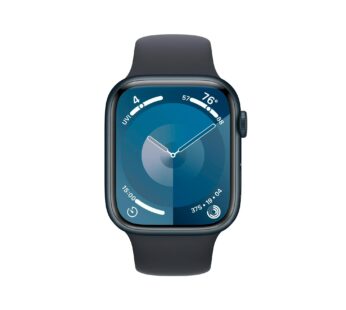 Apple Watch Series 9 GPS 45mm Midnight Aluminum Case with Midnight Sport Band – M_L