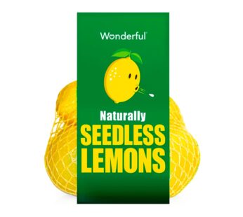 Fresh Seedless Lemons, 1 lb Bag