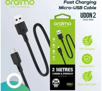 ORAIMO Data Cable Type-C 2 Meter Fast Charging OCD-C56