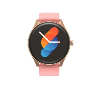 HAVIT M9036 Bluetooth Calling Round Smartwatch – Pink