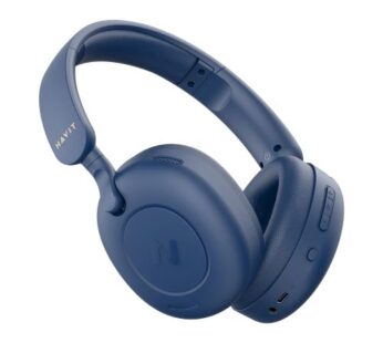 Havit H655BT Hybrid ANC Wireless Headphones – Blue