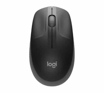 Logitech M190 Wireless Full-Size Optical Mouse Grey