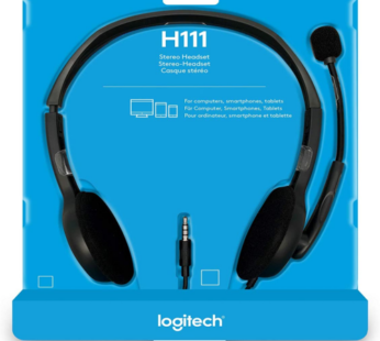 Logitech H111 Headset Stereo 3.5mm Multi-device Headset