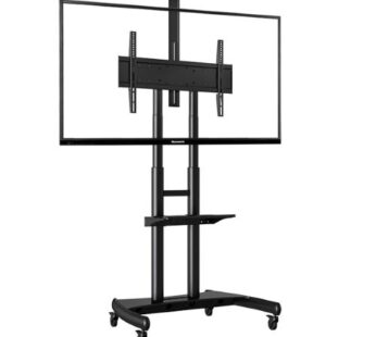 NB Mobile TV Cart Rolling TV Stand For 32 to 75 Inch