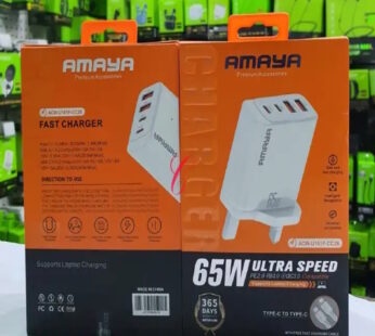 Amaya ACW-U101F-CC26 65W Single USB 2in1 Fast Charger