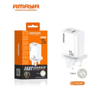 Amaya HU301 33W Fast Charger Type C in Kenya