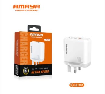 Amaya HU701 70W Fast Charger With Type C Cable