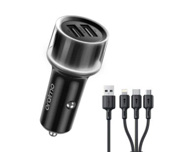 Oraimo OCC-1152D +X93 Highway 15.5w Car Adapter With Cable